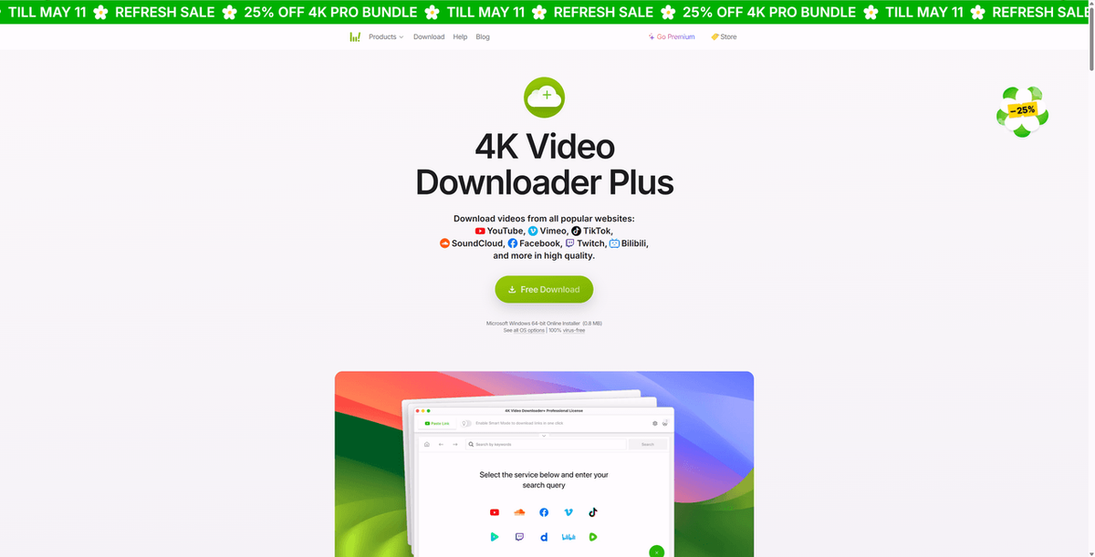 4K Video Downloader Plus — Best for Downloading Entire Playlists