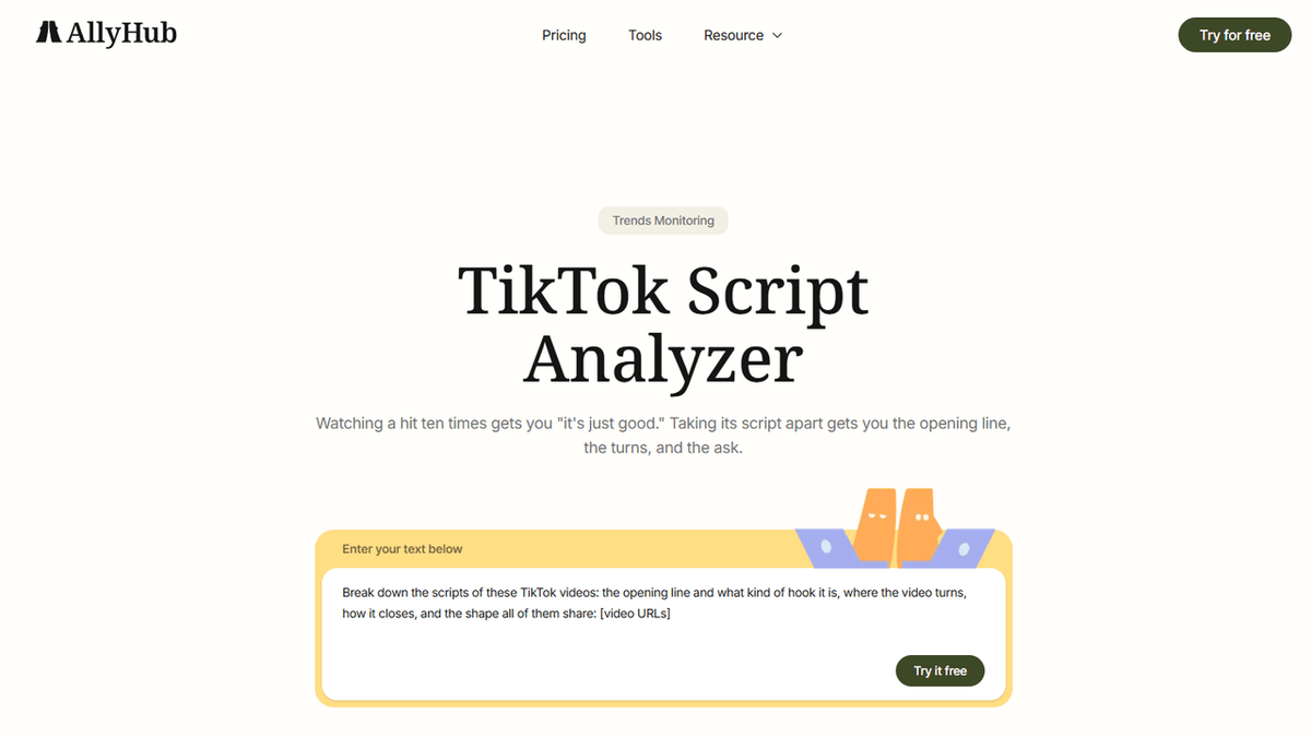 TikTok Script Analyzer