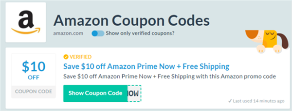 Amazon Coupon Label