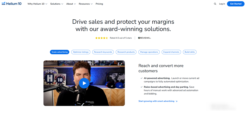 Amazon Listing Optimization Tool - Helium 10
