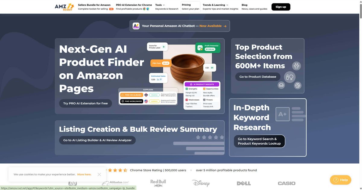 AMZScout for Amazon Keyword Research