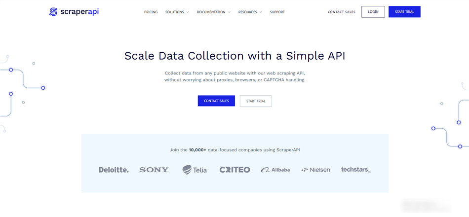 Apify Alternative - ScraperAPI