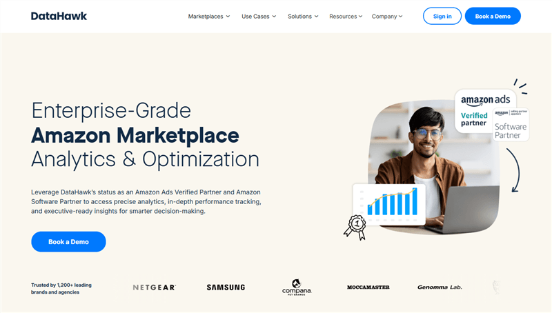 Best Amazon Competitor Analysis Tool - DataHawk