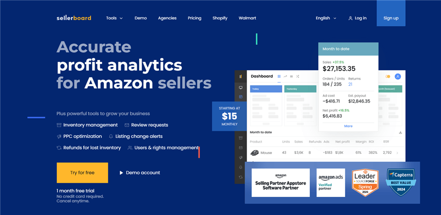 Sellerboard Overview