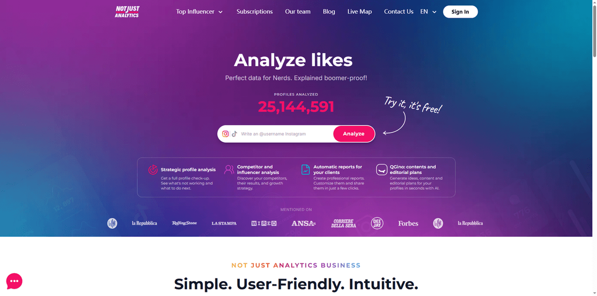 Not Just Analytics