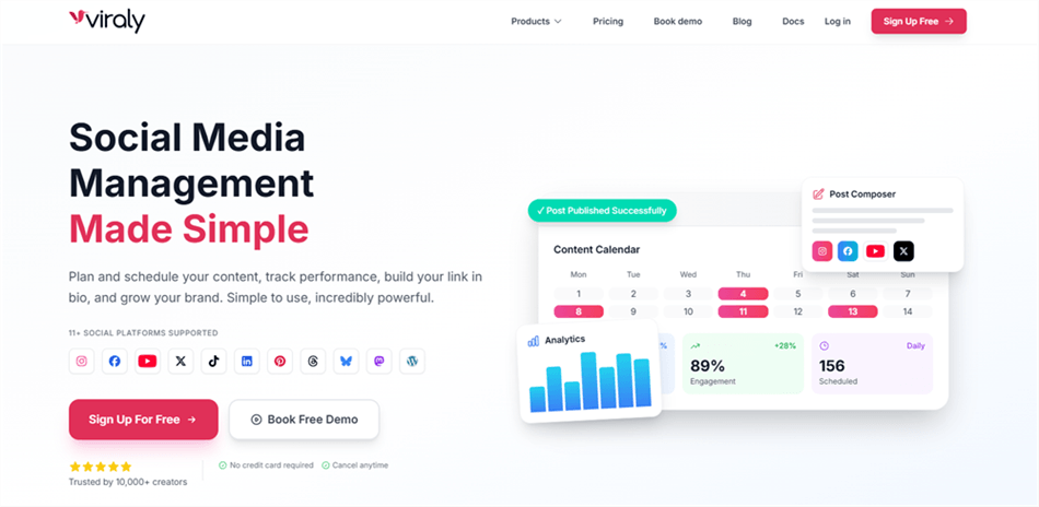 TikTok Scheduling Tool - Viraly