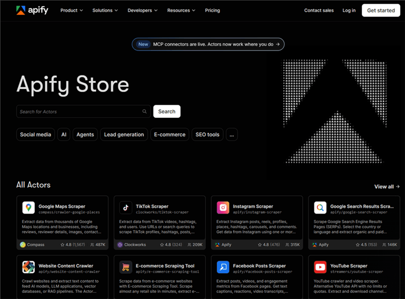 Web Scraping Tool - Apify