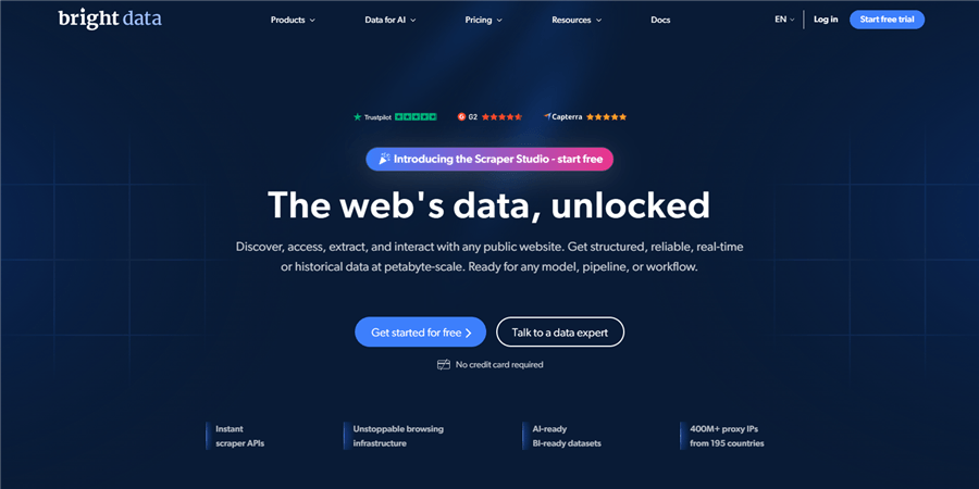Web Scraping Tool - Bright Data