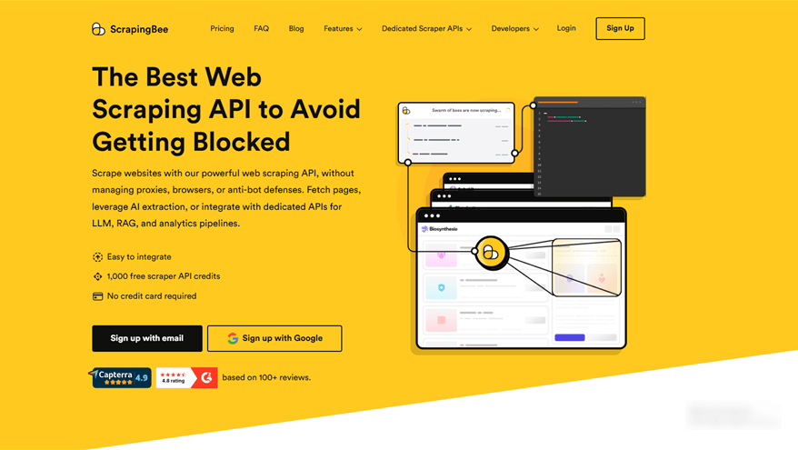 Web Scraping Tool - Scraping Bee