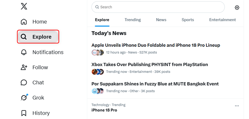 Check Explore