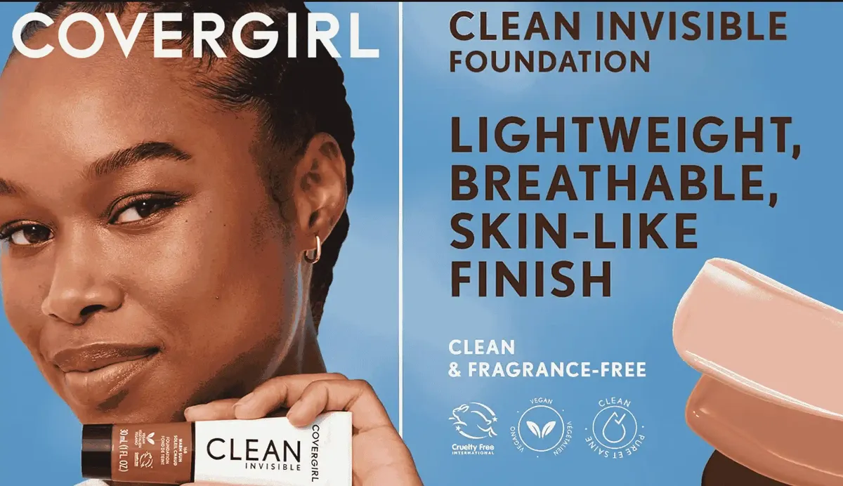 Covergirl Clean Invisible Foundation Product Image 