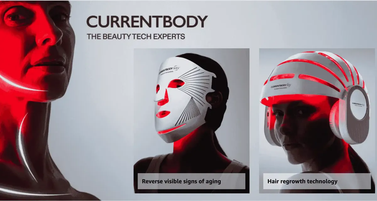 CurrentBody Skin LED Light Therapy Face Mask Product Image 