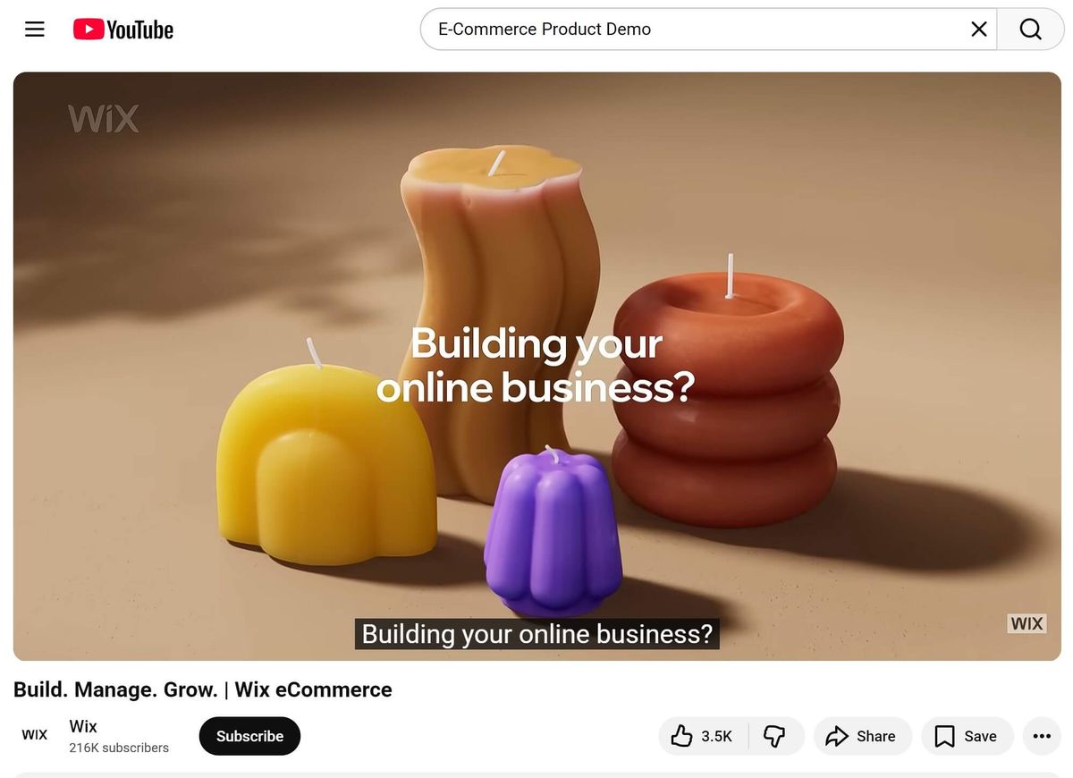 E-Commerce Product Demo Hook