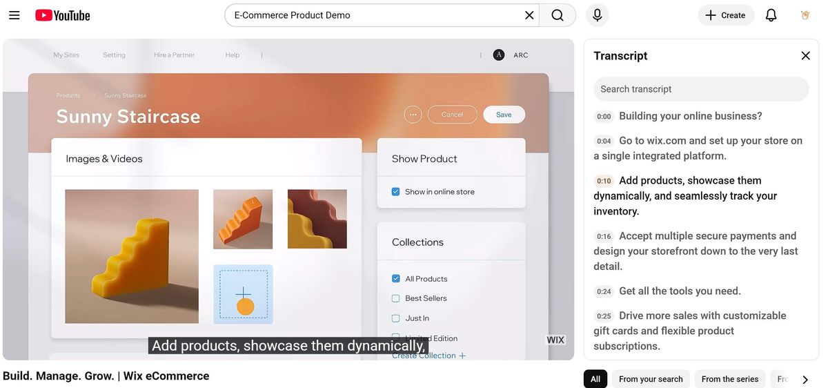 E-Commerce Product Video Script