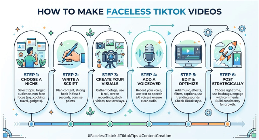 How to Make Faceless TikTok Videos