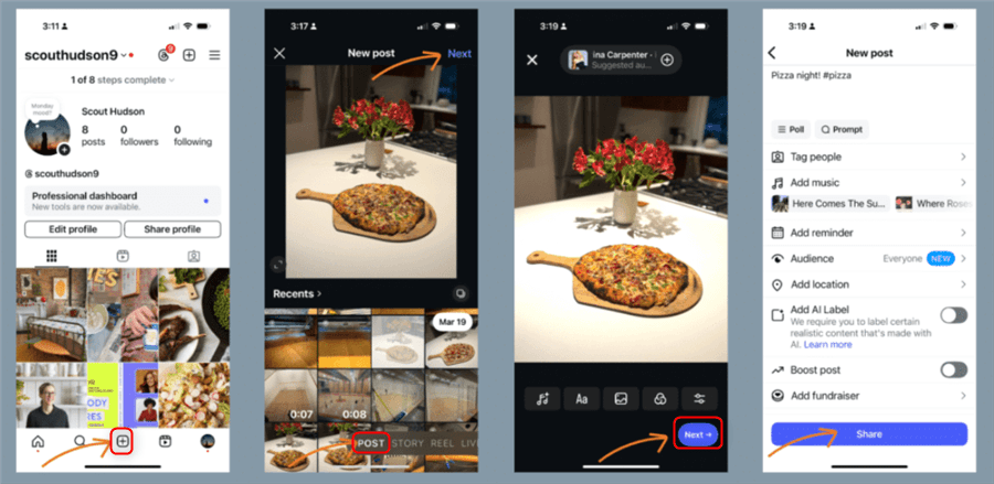 How to Post on Instagram