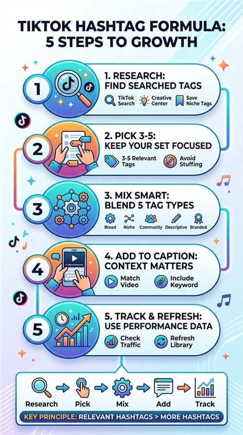 How to Use Hashtags on TikTok