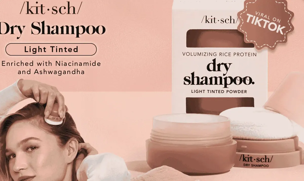 Kitsch Volumizing Rice Protein Dry Shampoo Powder Product Image 