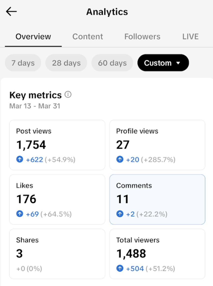 Access TikTok Analytics on Mobile
