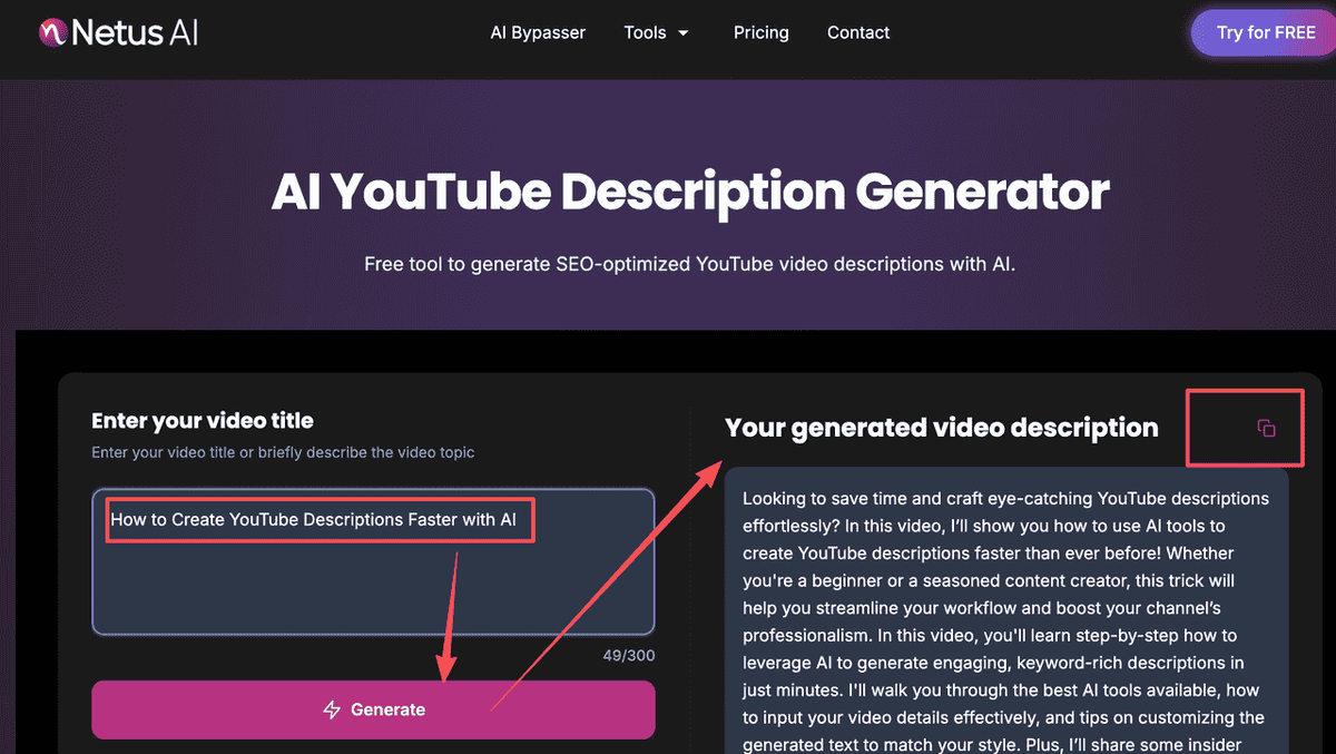 NetusAI's Full YouTube Suite