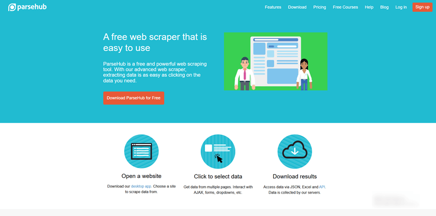 Octoparse Alternative - ParseHub