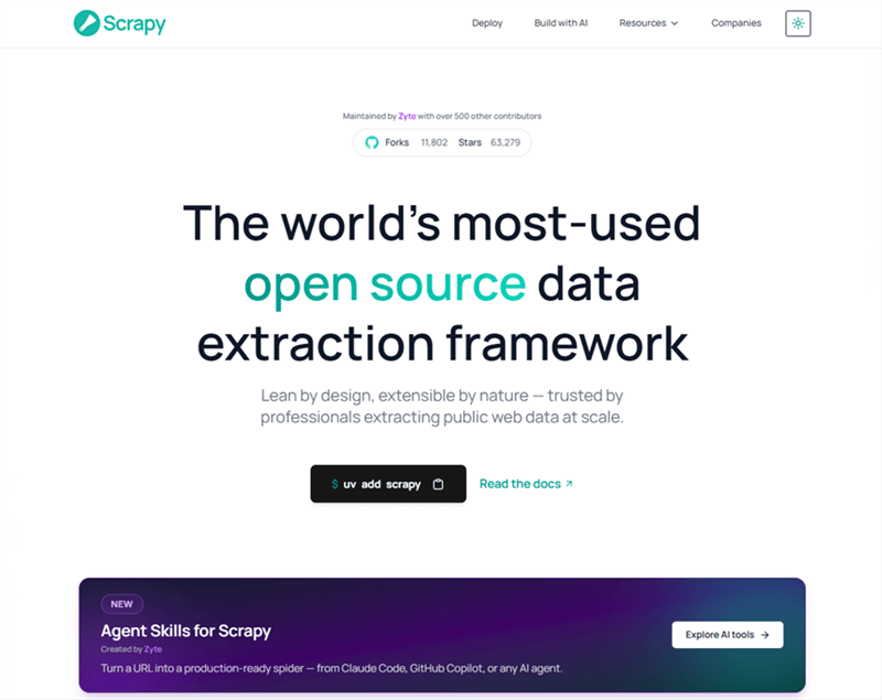 Scrapy Overview