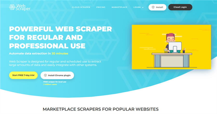 Octoparse Alternative - Web Scraper