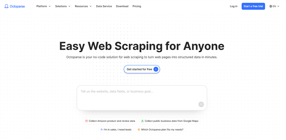 Octoparse Overview