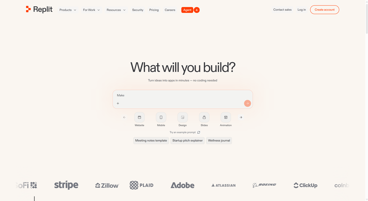 Replit AI Agent — Best for Browser-Based Full-Stack Building