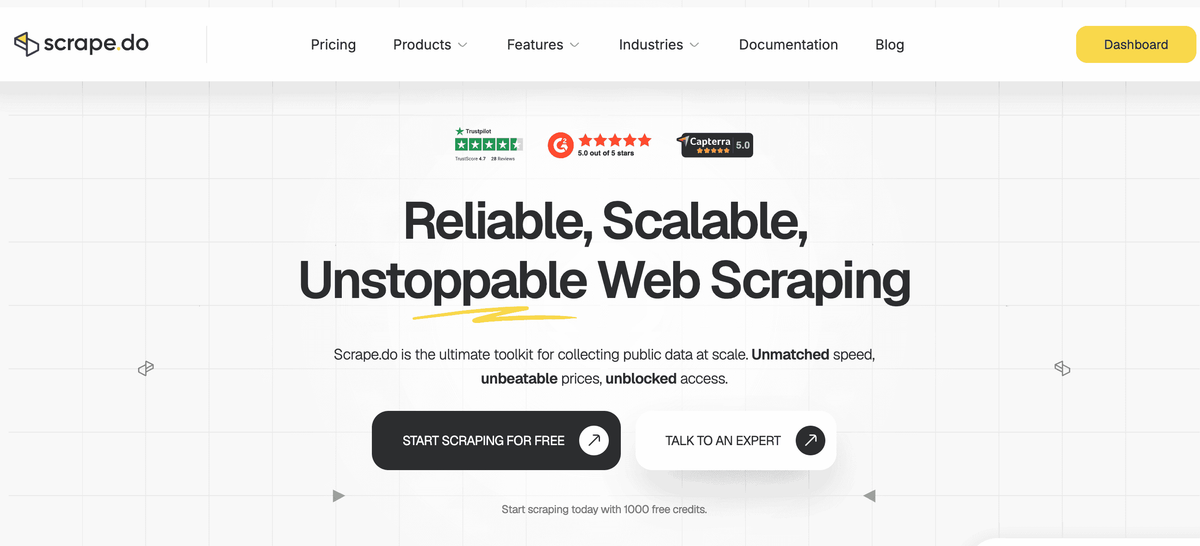 Scrape.do — Best Overall Value for Amazon Scraper APIs
