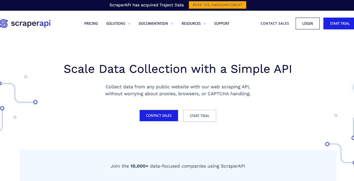 ScraperAPI — Best General-Purpose Amazon Scraper API