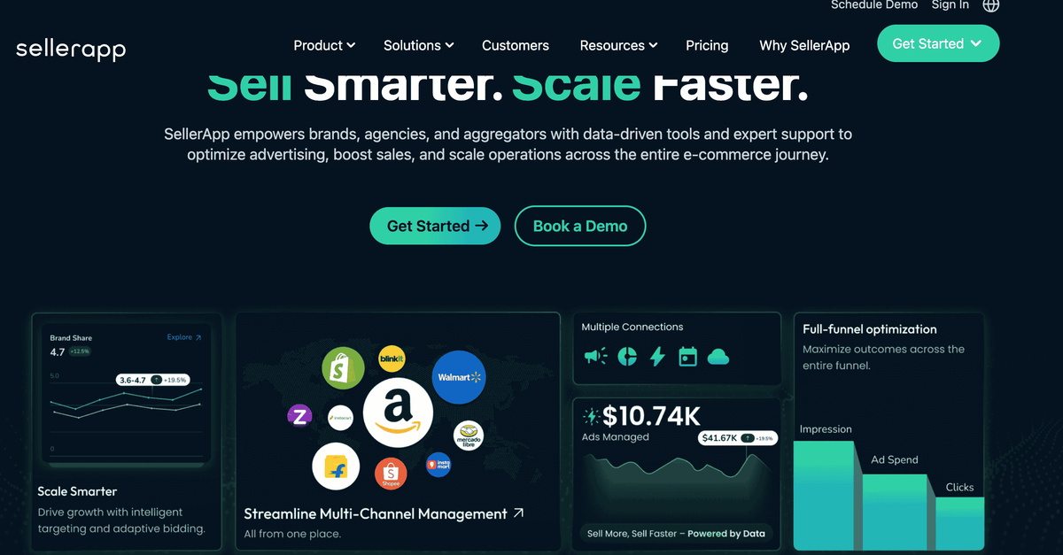 SellerApp — Best for Data-Driven Amazon Marketers 