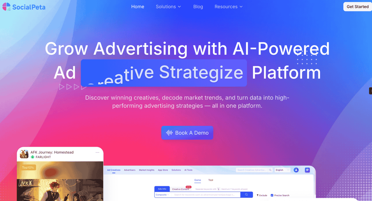 SocialPeta — Best Enterprise Ad Intelligence Platform