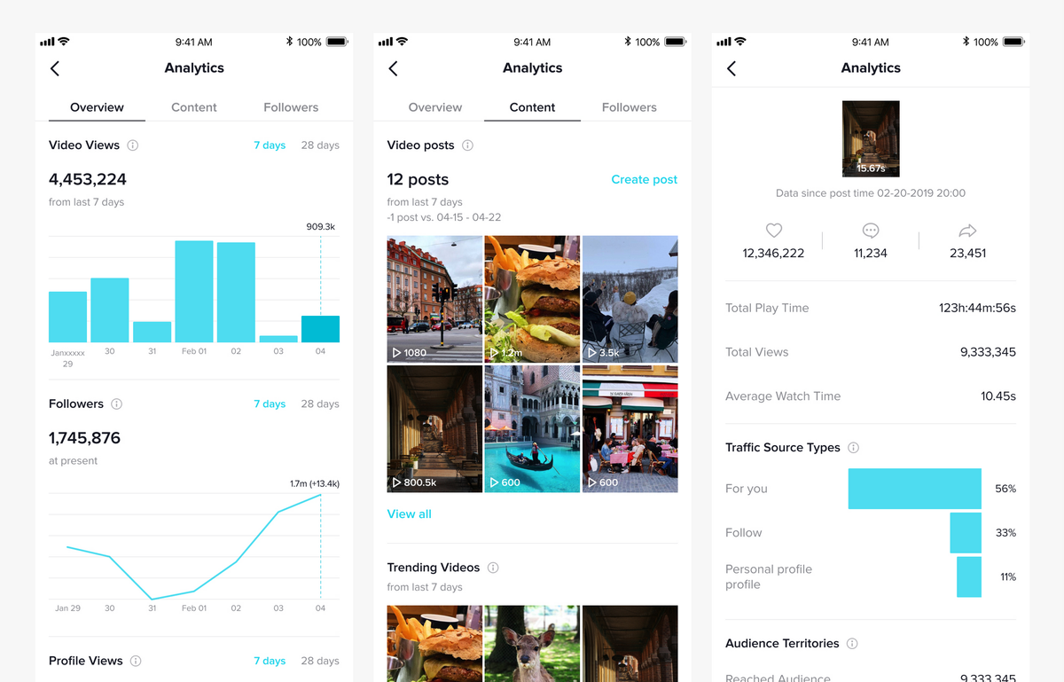 Check TikTok Analytics on Mobile