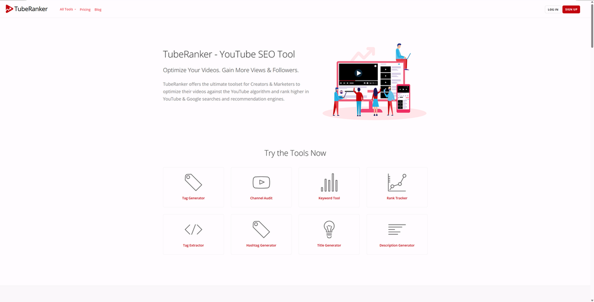 TubeRanker — Best Dedicated YouTube Rank Tracker 