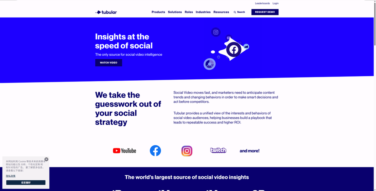 Tubular Labs — Best for Seeing Audience Overlap at Scale 