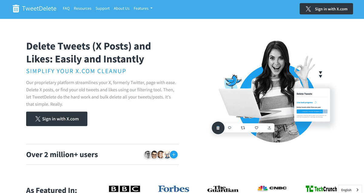 TweetDelete Overview