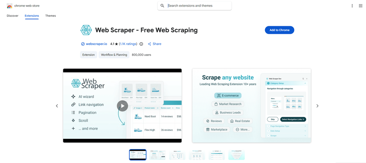 Web Scraper