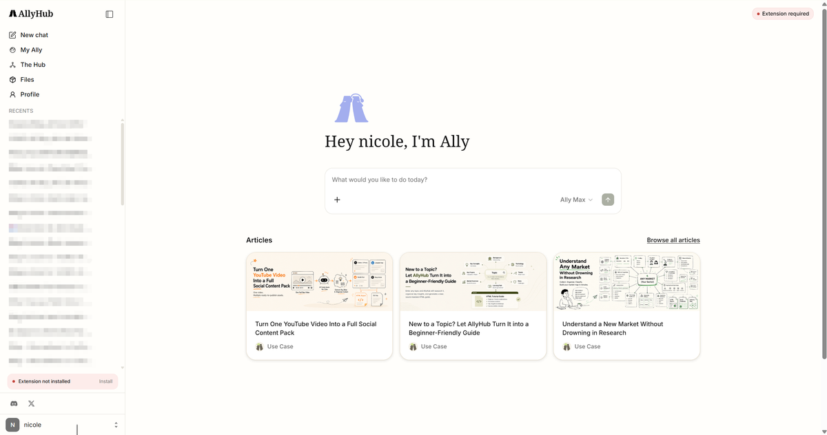 What is AllyHub