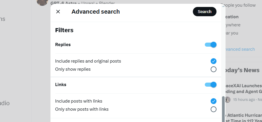 Replies and links