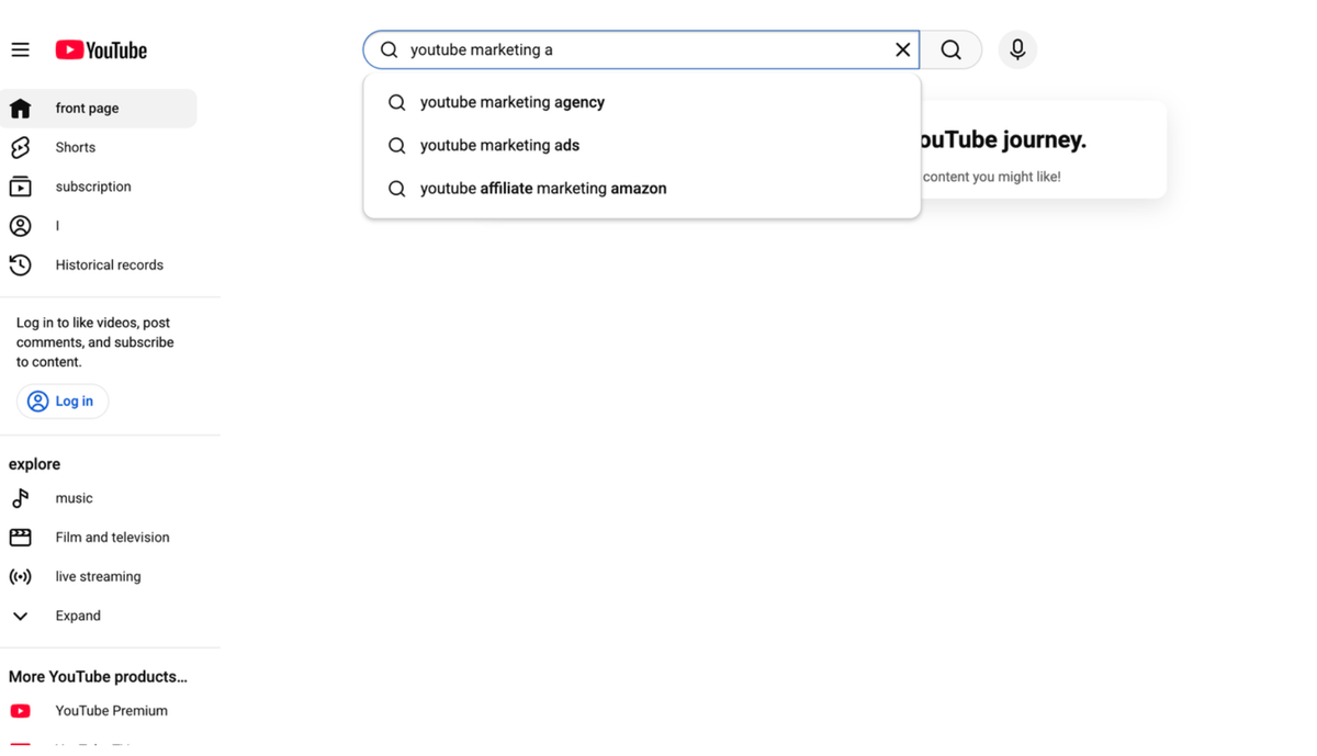 YouTube Autocomplete + Related Searches