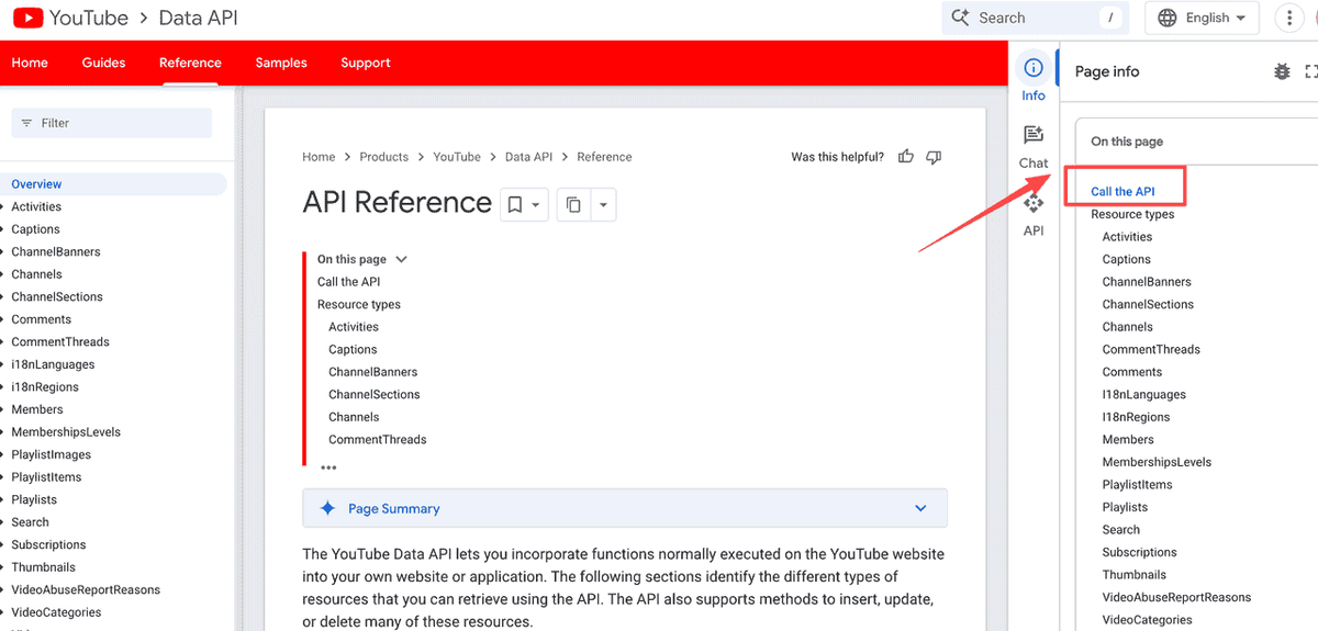 YouTube Data API v3